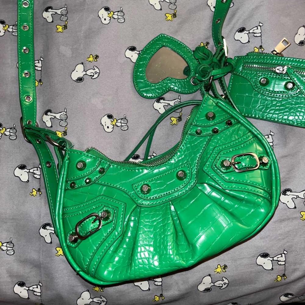Cute green bag